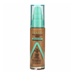 Almay Clear Complexion Makeup, 710 Natural Tan, 1 fl oz‎